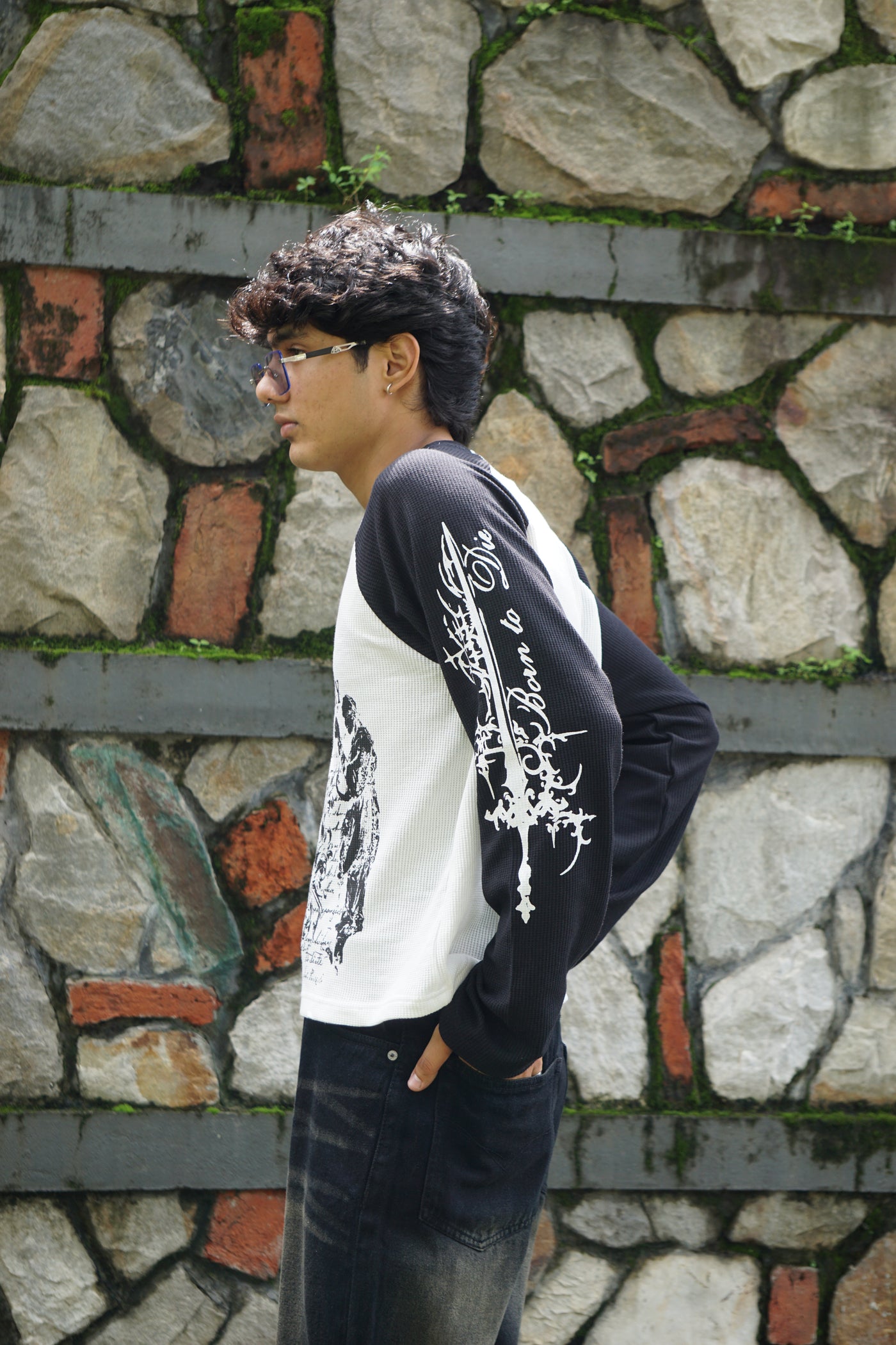 Dreams of Decay Raglan Waffle