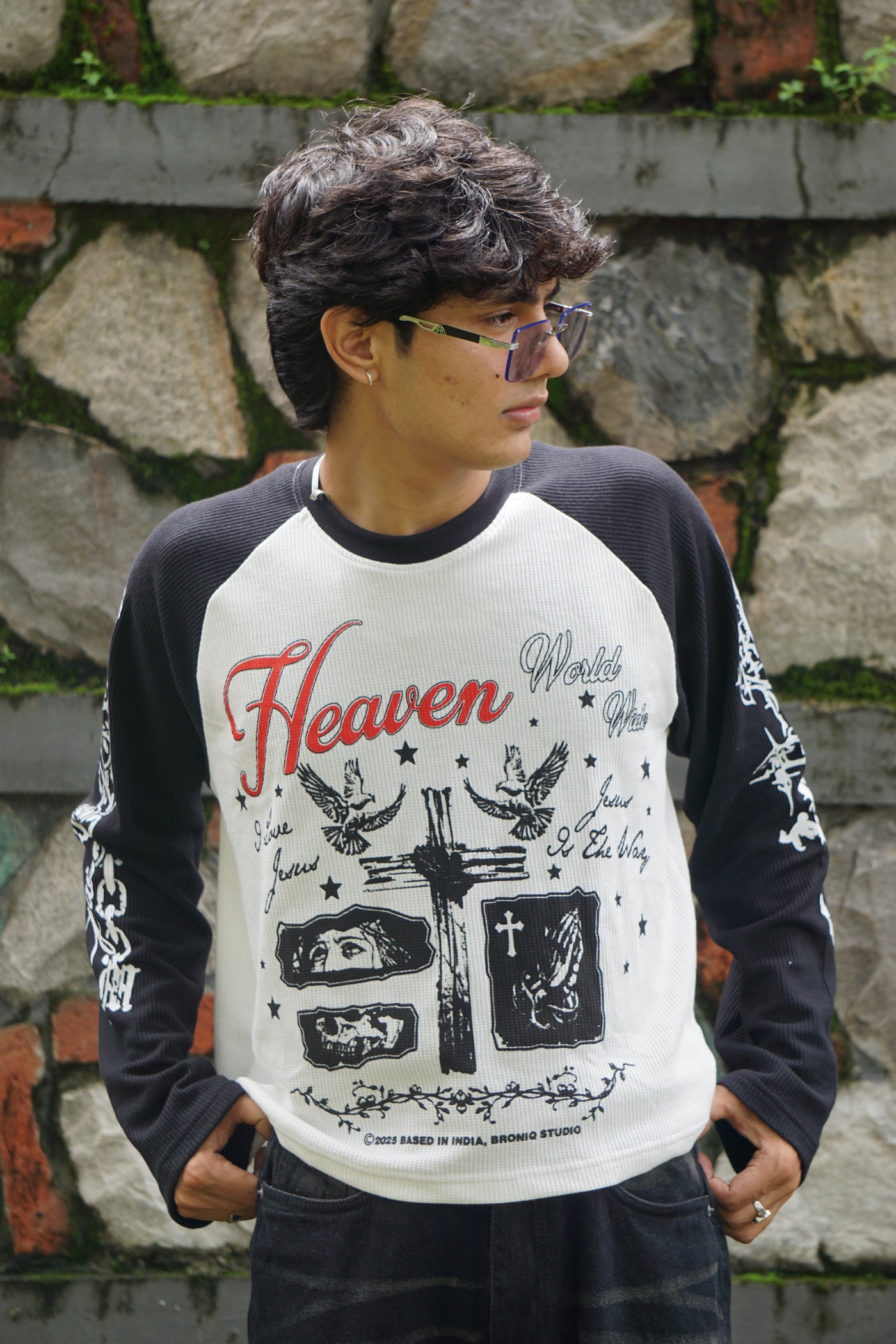 Heaven Raglan Waffle