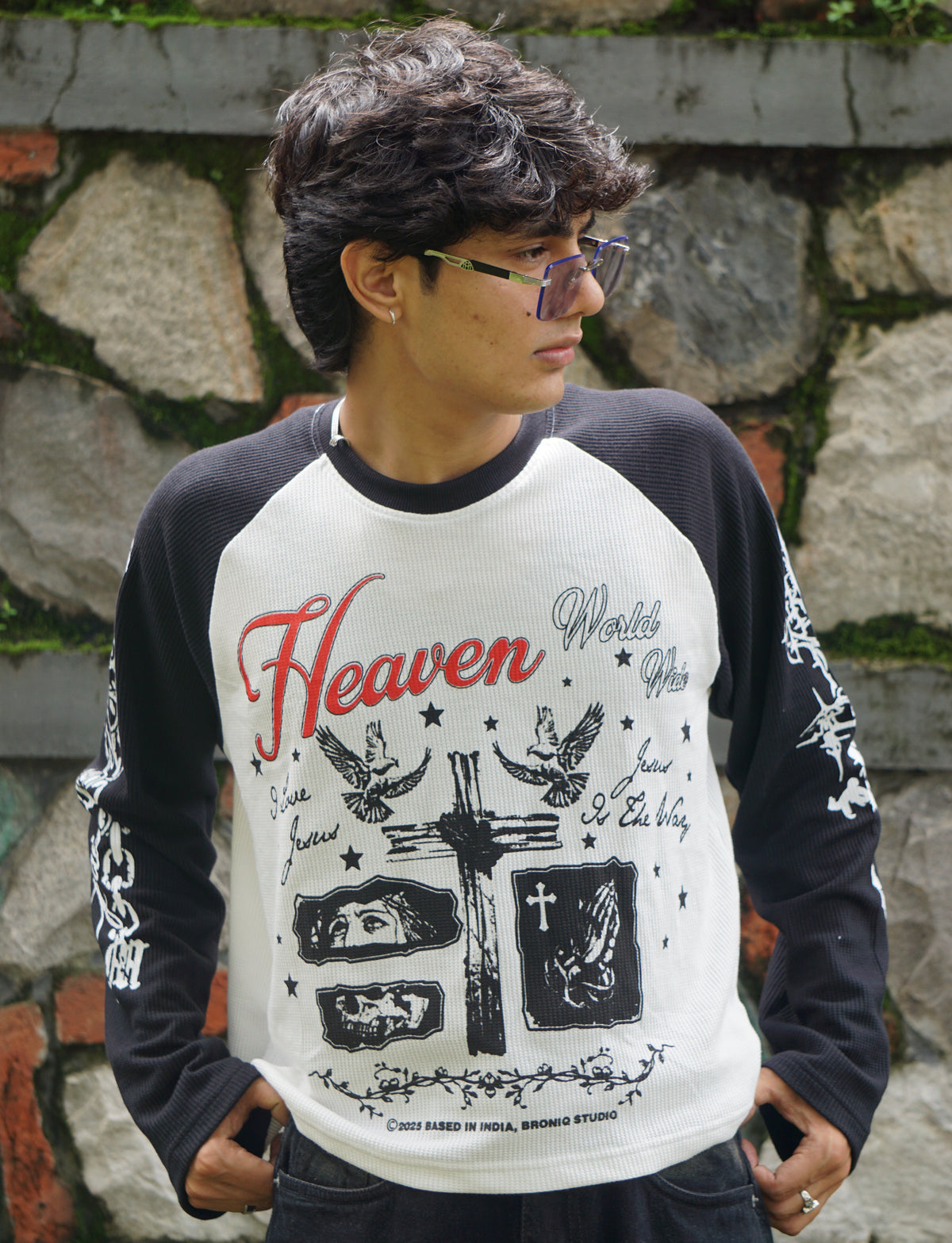 Heaven Raglan Waffle