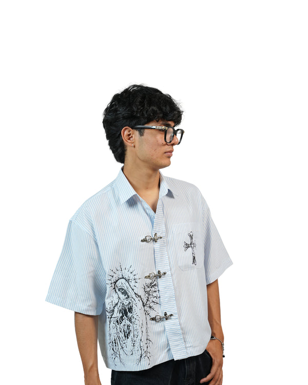 Angel Clasp Boxy Shirt