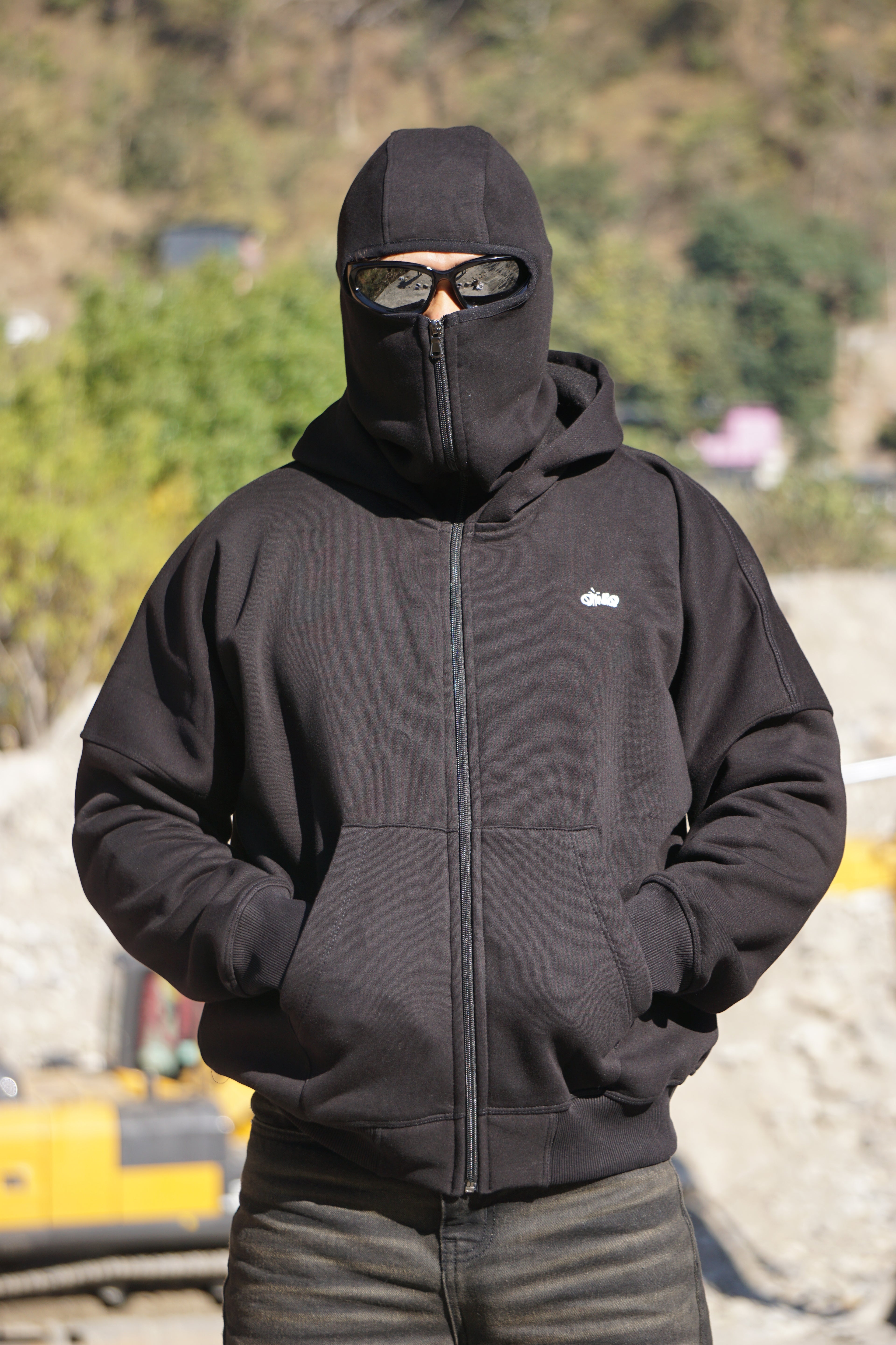 Balaclava Oversized Hoodie