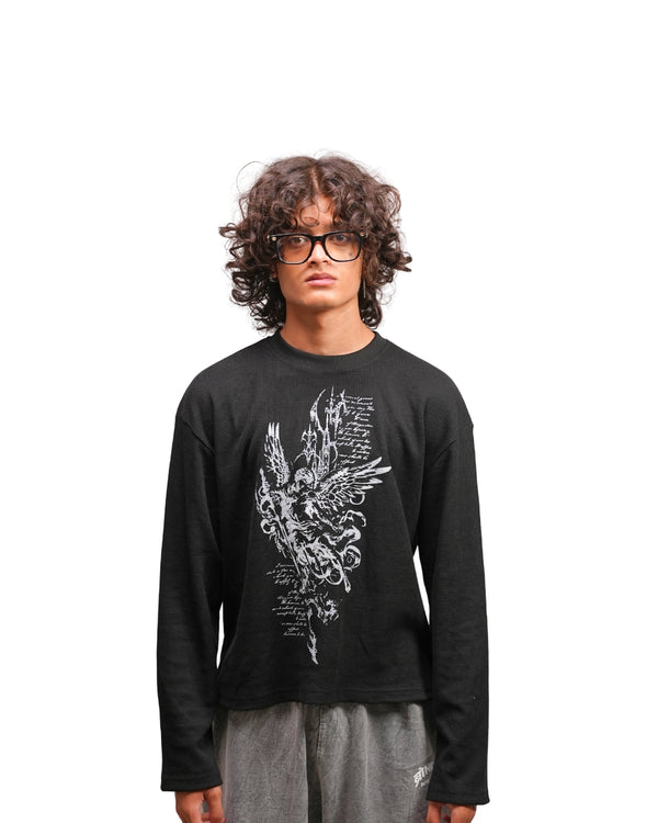 Fallen Angel Printed Waffle