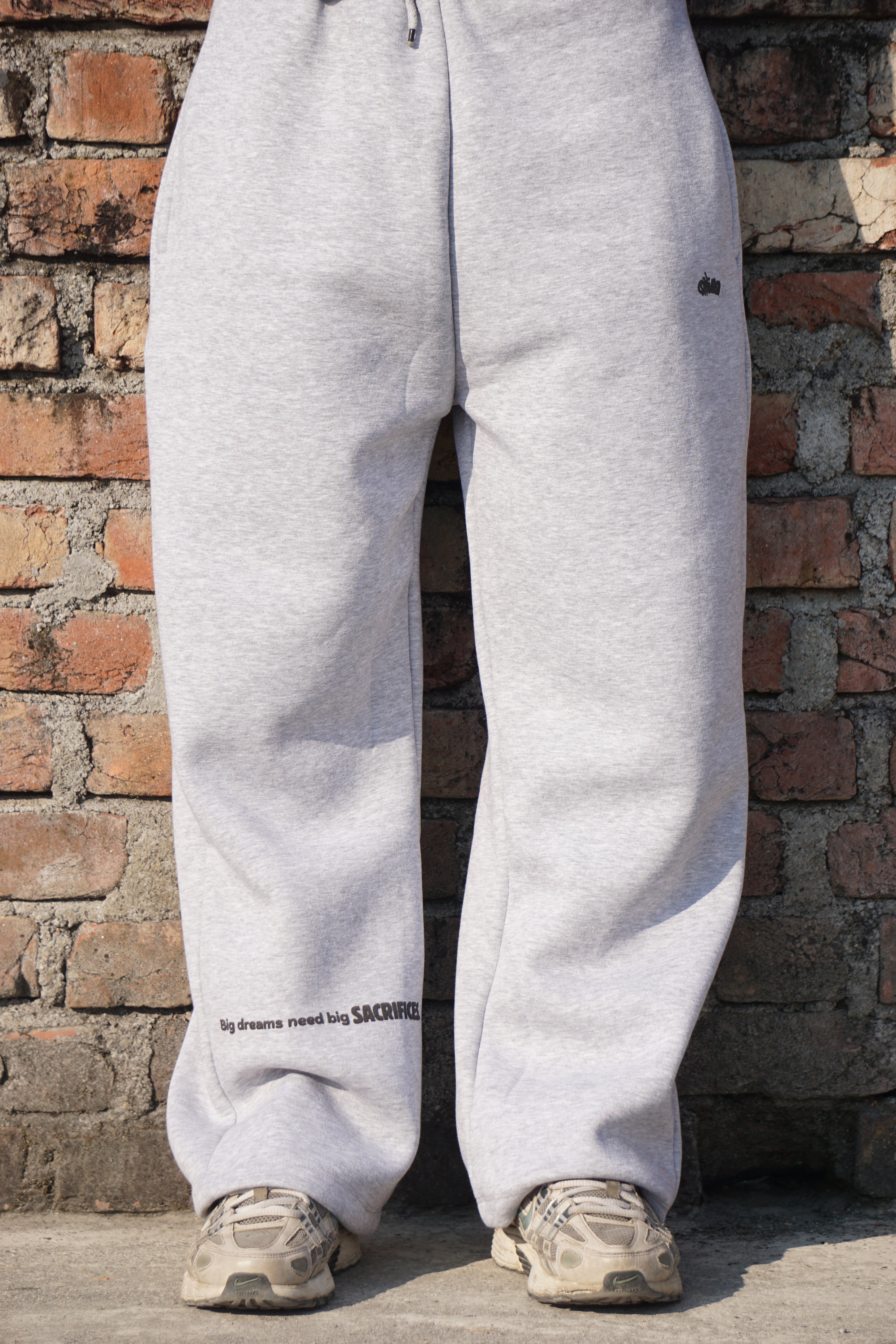 Grey Cordset Oversized Hoodie