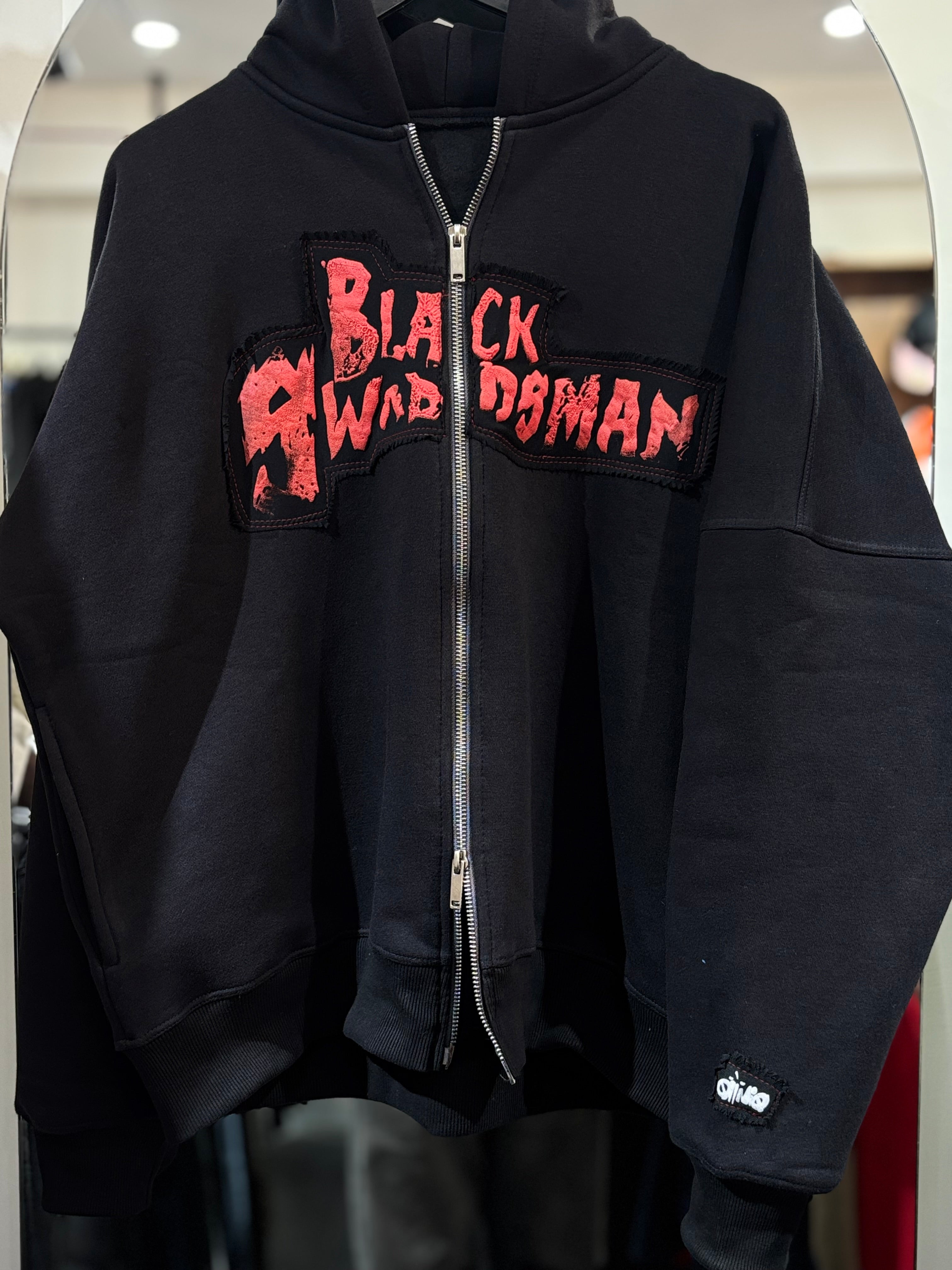 Berserk PatchWork hoodie dual zipper