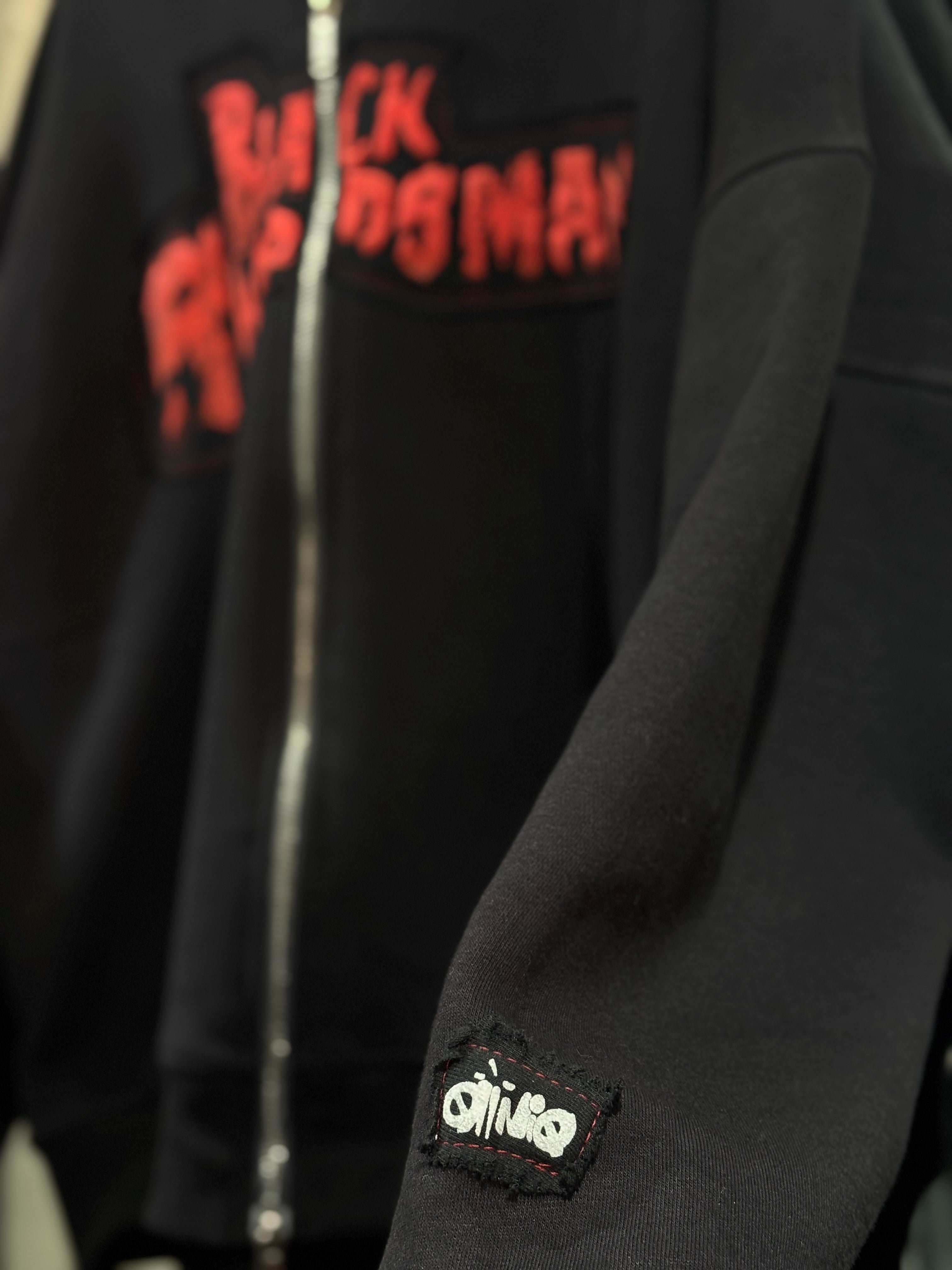 Berserk PatchWork hoodie dual zipper